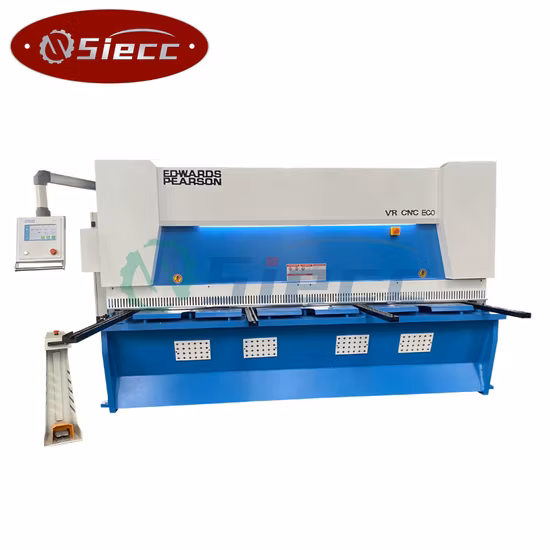 Fabricante da China Máquina de guilhotina hidráulica de placa de metal CNC com controle automático