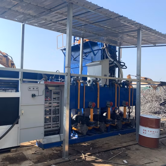 Resíduos Industriais Pesados Sucata Ferro Alumínio Vergalhão Placa de Aço Quadrada Redonda Guilhotina Pórtico Corte Cisalhamento Reciclagem Máquina de Cisalhamento Fabricante