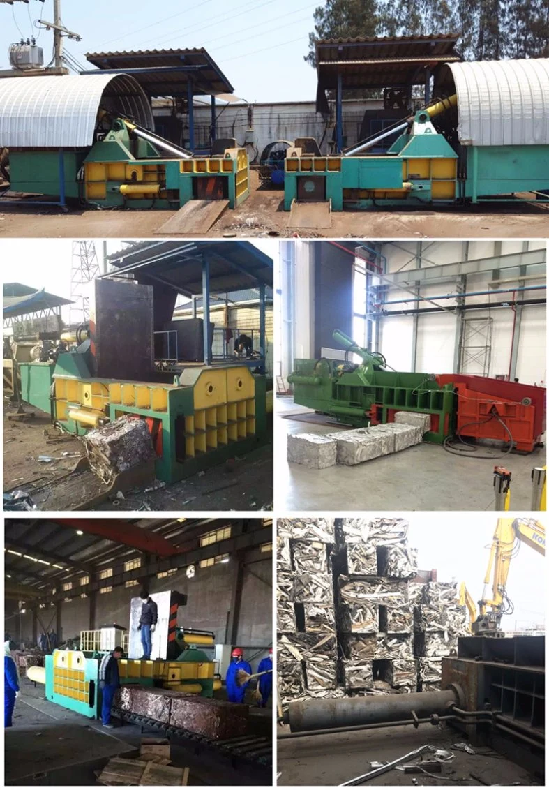 TF Hydraulic Scrap Steel Aluminum Metal Baling Pressing Machine