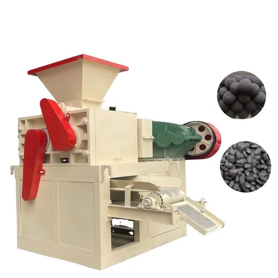 Carbon Powder Ball Press High Pressure Twin Roll Desulfurization Gypsum Forming Briquette Making Equipment Flue Ash Dedusting Ash Ball Press Machine